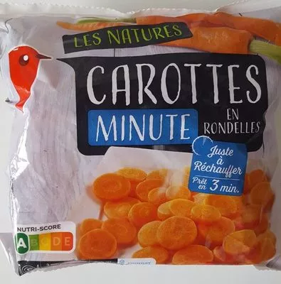 Carottes minute en rondelles Auchan , code 3596710467457