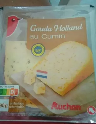 Gouda holland au cumin Auchan , code 3596710471003