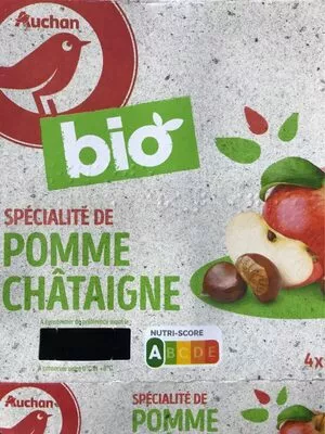 Pomme chataigne Auchan, Auchan Bio 400 g, code 3596710472857