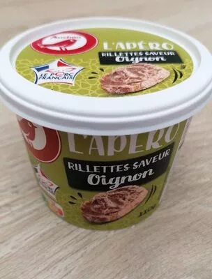 Auchan rillettes saveur oignon Auchan , code 3596710482207