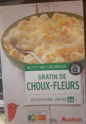 Gratin de Choux-Fleurs Auchan , code 3596710482849