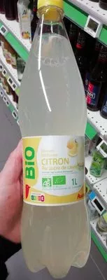 Boisson pétillante citron Auchan 1 L, code 3596710484829