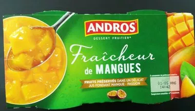 Fraîcheur de mangues Andros 240g (2x120g), code 3608580910251