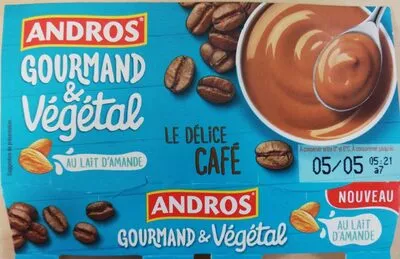 Délice Café au lait d'amande Andros 240 g, code 3608580961727