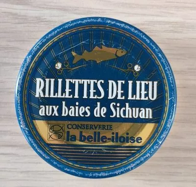 Rillettes de lieu aux baies de Sichuan La belle-iloise 60 g, code 3660088141063