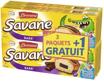 Savane Pocket Barr' Brossard 756 g : 4 * (7* 27 g), code 3660140929950