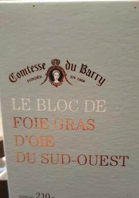 Bloc de foie gras d'oie  , code 3660806000122