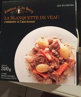 La blanquette de veau Comtesse du Barry 310 g, code 3660806014686