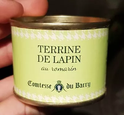 Terrine de lapin Comtesse Du Barry 70 g, code 3660806018691