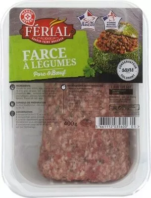 Farce à légumes Férial, Marque Repère 400 g, code 3661112035600