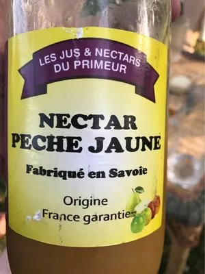 Nectar Pêche Jaune Les Jus & Nectars du Primeur 1 L, code 3663906201482