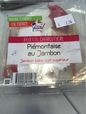 Piémontaise au Jambon  , code 3700009255964