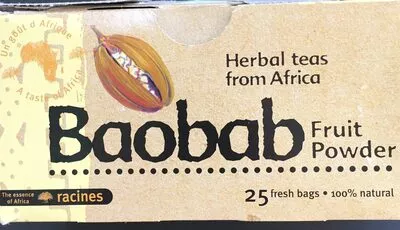 Infusions De Baobab Les Infusions d’Afrique, Racines-SA 40 g (25 sachets), code 3700019514204