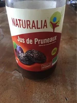 Jus de pruneaux Naturalia, Vitamont 75 cl, code 3700036902763