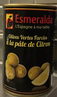 Olives vertes à la pâte de citron Esmeralda , code 3700068144711