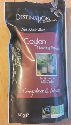 Thé Noir Ceylan Flowery Pokoe Destination Premium 100 g, code 3700110008268