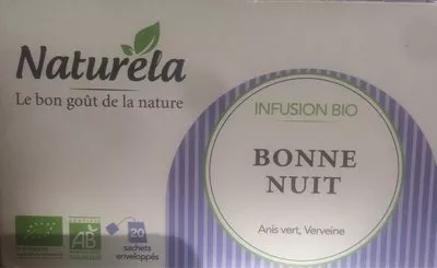 Infusion bio Bonne nuit Naturela , code 3700110014221