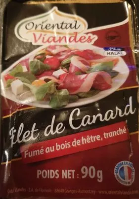 Filet de canard Oriental Viandes 90 g, code 3700141402905