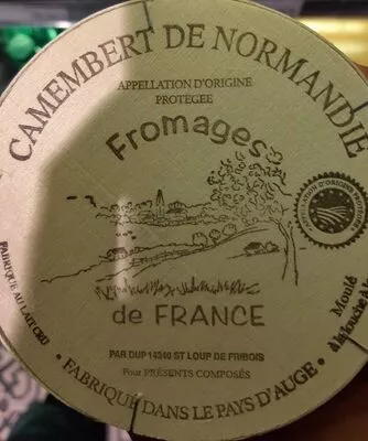 Camembert de Normandie Fromages de France, Lactalis 250 g, code 3700179532049