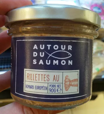 Rillettes au homard européen Autour du Saumon 90 g, code 3700189555311