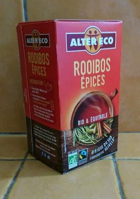 Rooibos épices Alter Eco 40 g, code 3700214610923