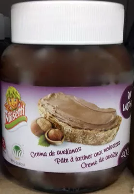 Crema de cacao con avellanas sin lactosa Noisetti 400 g, code 3700255220280