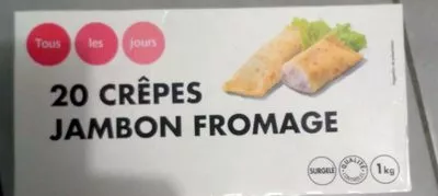 Crêpes jambon fromage Tous les jours 1 kg, code 3700311866797