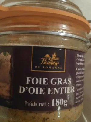 Foie gras d'oie entier  , code 3700428400075