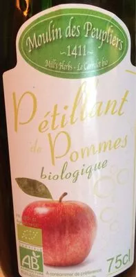 Pétillant de pommes Moulin Des Peupliers 75 cl, code 3700457102414