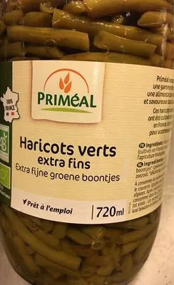 Haricots verts extra fins Bio par coeur 360 g, code 3700477609191