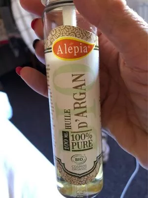 Huile d'argan bio Alepia , code 3700479120106