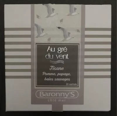 Tisane Au gré du vent Baronny's 44 g, code 3700496332315