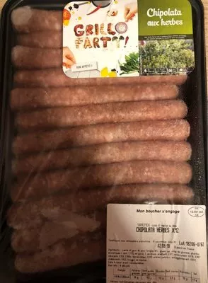 Chipolata aux herbes  , code 3700502704464