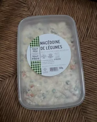 Macédoine de légumes Tout feu Tout Frais, Brédial 500g, code 3700520500307