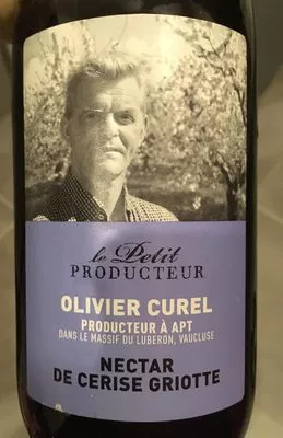 Nectar de Cerise Griotte Le Petit Producteur, Olivier Curel 75 cl, code 3700527203713