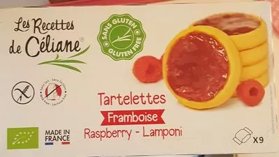 Tartelettes Framboise Les Recettes de Céliane 165 g, code 3700566452127