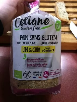 Pain Aux Graines Sans Gluten 420G Céliane 420 g, code 3700566454237