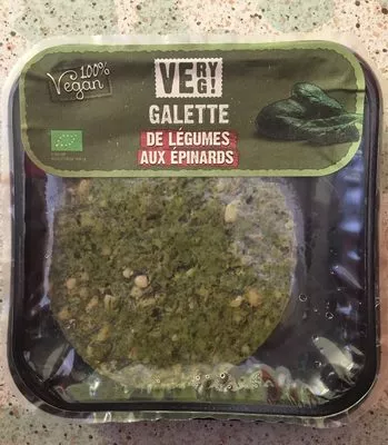 Galette de legumes epinards Verry G , code 3700656403138