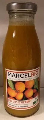 Pur jus d'orange Marcel Bio 25 cl, code 3700749300160