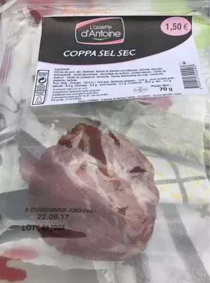 COPPA SEL SEC L'assiette D'Antoine 70 g, code 3700912300096