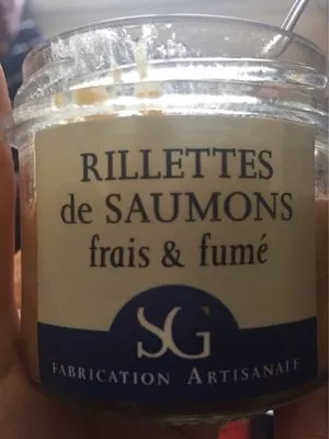 Rillettes de saumon Les Saveurs Granvillaises , code 3701257300123