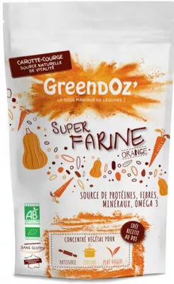 Super Farine Carotte-Courge GreendOz' 250g, code 3701283800215