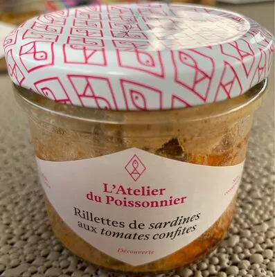 Rillettes de sardines aux tomates confites L'Atelier du Poissonnier , code 3760007090721