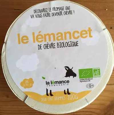 Lémencet biologique Fromagerie de Lémance 200 g, code 3760013200299