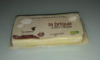 Brique De Brebis Bio Fromagerie de la Lémance , code 3760013200404