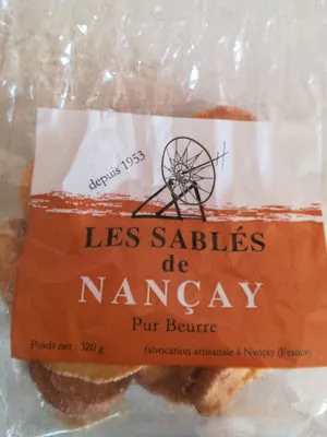 Sablés De Nancay Pur Beurre Les Sablés de Nancay, Daniel Mercier , code 3760016000032