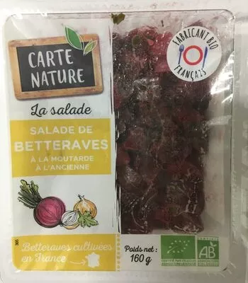 Salade de betterave a la moutarde a l'ancienne Carte nature 160g, code 3760018883053