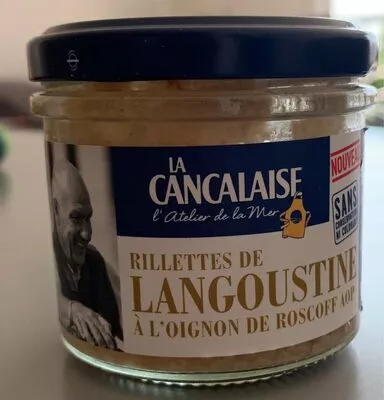 Rillettes de langoustine à l'oignon de Roscoff AOP La Cancalaise , code 3760023260030