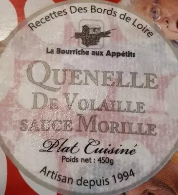 Quenelle de volaille sauce morille  , code 3760029053070