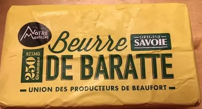 Beurre de baratte Notre Montagne 250 g, code 3760030410008